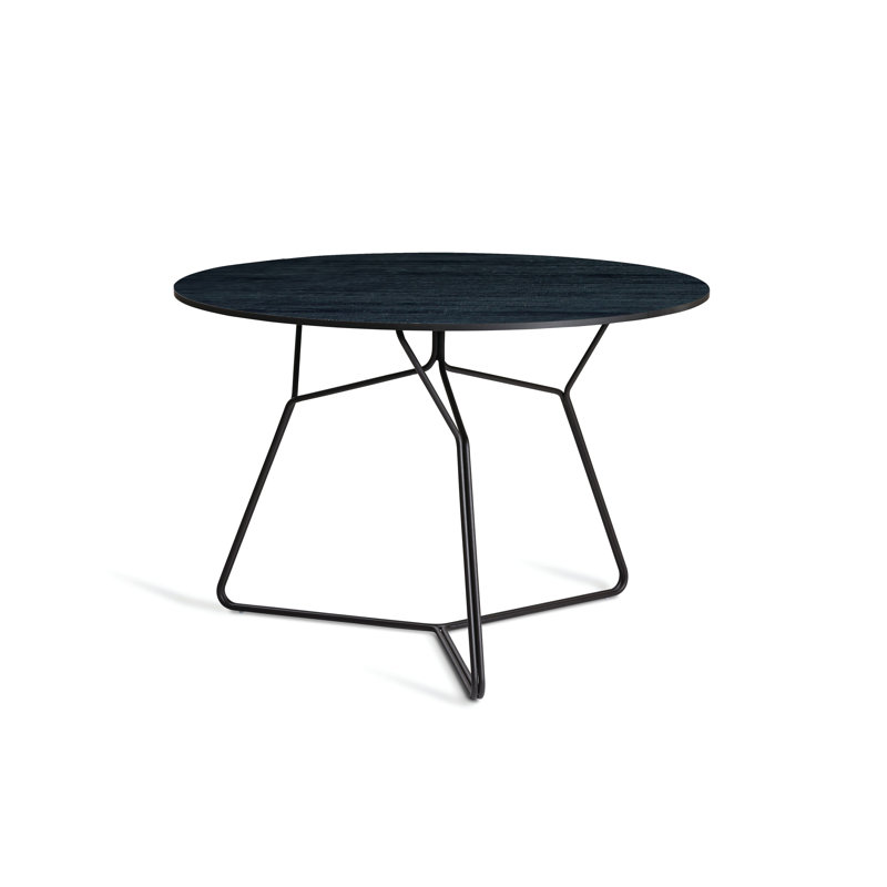 Serac Dining Table, Ceramic Gray