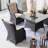 Aelys  4-Person Square Dining Set With Cushions