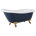 Navy Blue/Gold