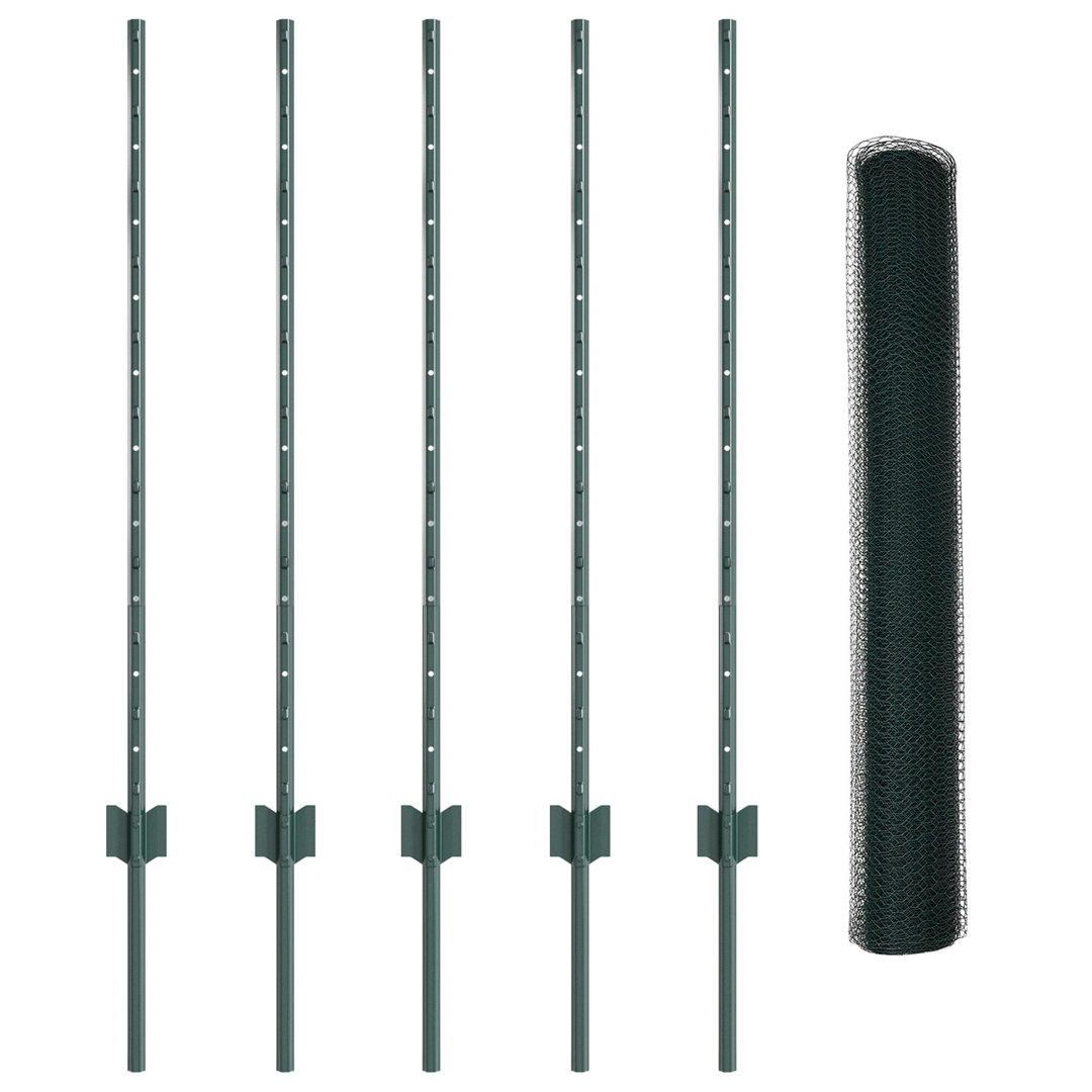 100cm H x 1000cm W Metal Fencing Kits