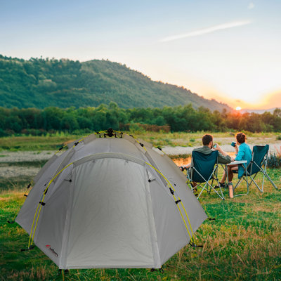 Outdoors Professional Nowata 4 Four-Person Pop-up Dome Camping Tent