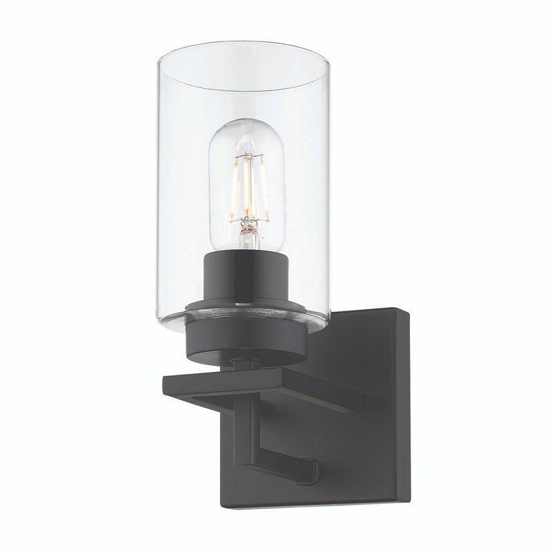 Vanity Light, Black/Black Accents