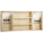 Support à vin et porte-bouchon mural en bois - «Wine a Little, Laugh a Lot» - 34,5 po x 16 po