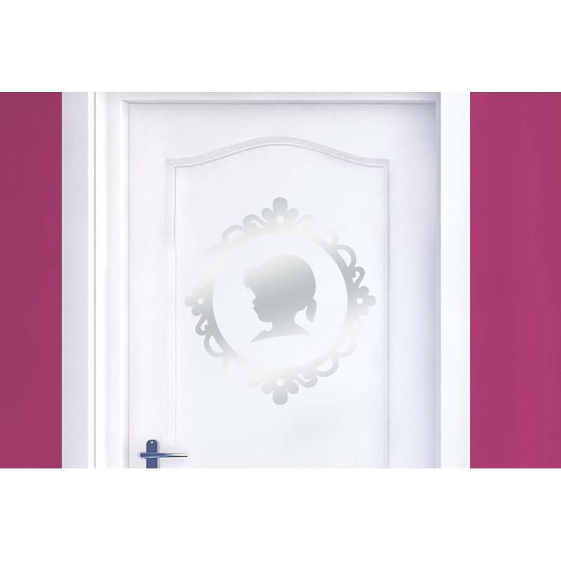 Wall Decal, Shiny Silver