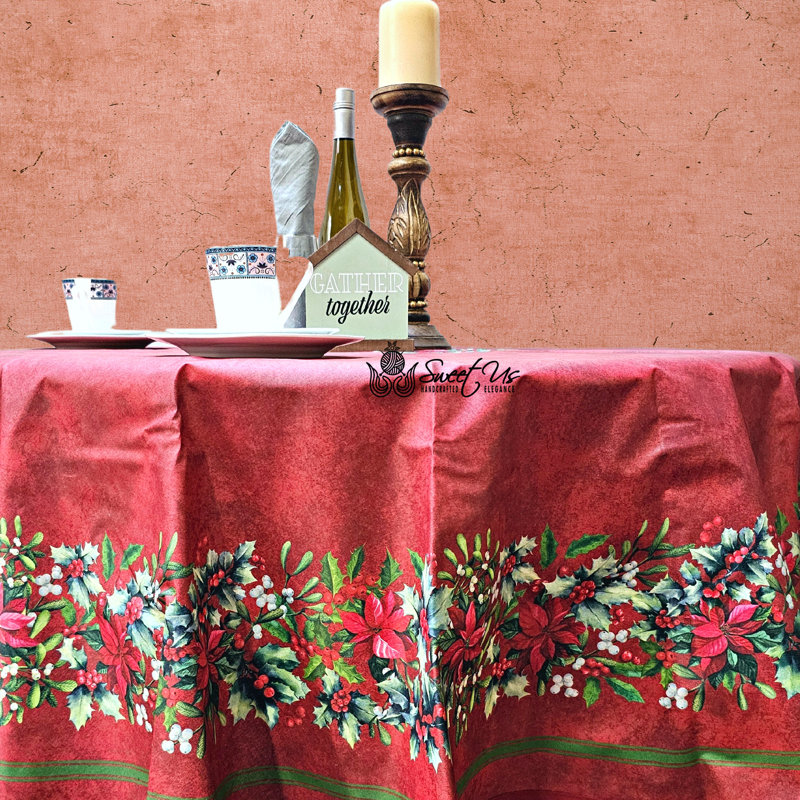 Nappe ronde, Rouge