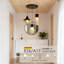 Modern Ribbed Glass 3 -light Pendant Light