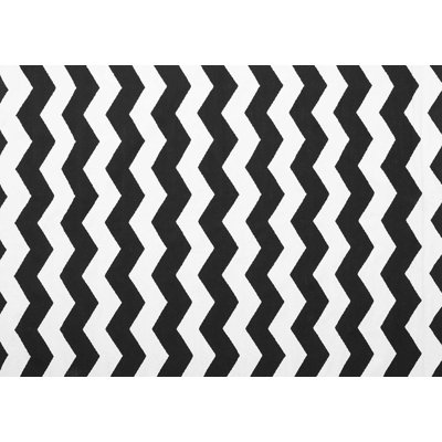 Tapis noir / blanc Adkins