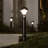LED Battery Powered Dusk to Dawn Outdoor Security Area Light with Motion Sensor