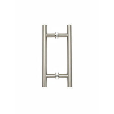Ncyinox 8" 304 Stainless Steel Back-to-Back Shower Glass Door Pull Handles