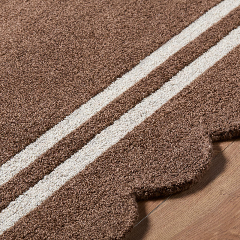 Tapis touffeté à la main Orville, Rectangle 10 pi x 14 pi