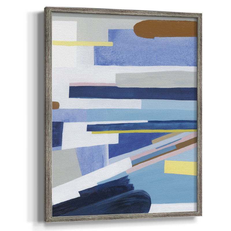 «Passing Cars I», reproduction encadrée - bois massif, H 21 po x l 17 po