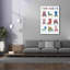 «Norine Mod Chairs Nine Up On Canvas» par Courtney Prahl, reproduction-946823127