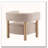 Boucle Upholstered Accent Arm Chair-120243534