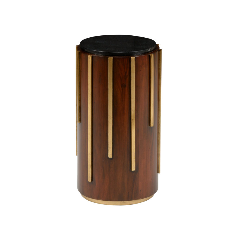 Drip Drop Marble End Table