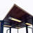 70" Display Cabinet With Glass Doors And Lights, With Multi-Functional Pull-Out Multi-Tier Storage Shelf , Wooden Display Storage Cabinets