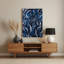 Art mural abstrait gris 44-882102991
