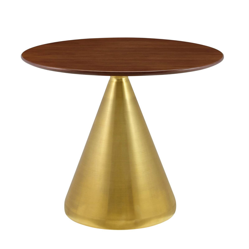 Table de salle à manger Tupelo par Modway, Noyer, L 36 po x l 36 po