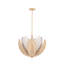 Costa Brava Chandelier in Vintage Gold Leaf