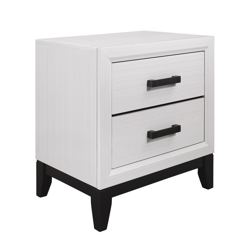 Table de chevet Mirage, Blanc