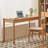 Burlywood Rectangular Solid Wood desks-107362586