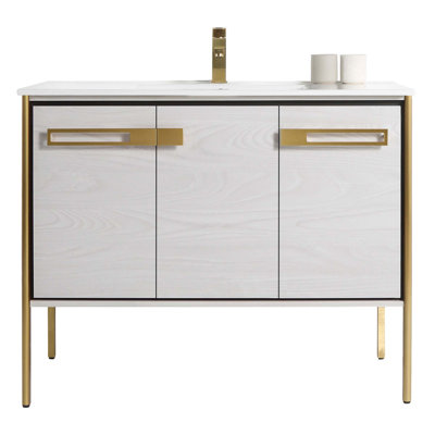 Meuble-lavabo simple 42 po