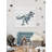 Gagliano Mighty T-Rex Print on White Wood-2084400387