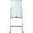 Freestanding Steel Reversible Magnetic Whiteboard-59971437