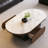 Italian Creative Oval-shaped Coffee Table