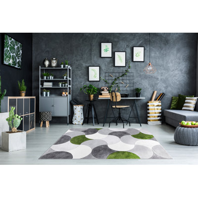 Decoste Geometric Area Rug