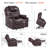 25.2" Seat Width Power Recliner Lift Chair with Vibration and Heat, Breathable Faux Leather-1236869335