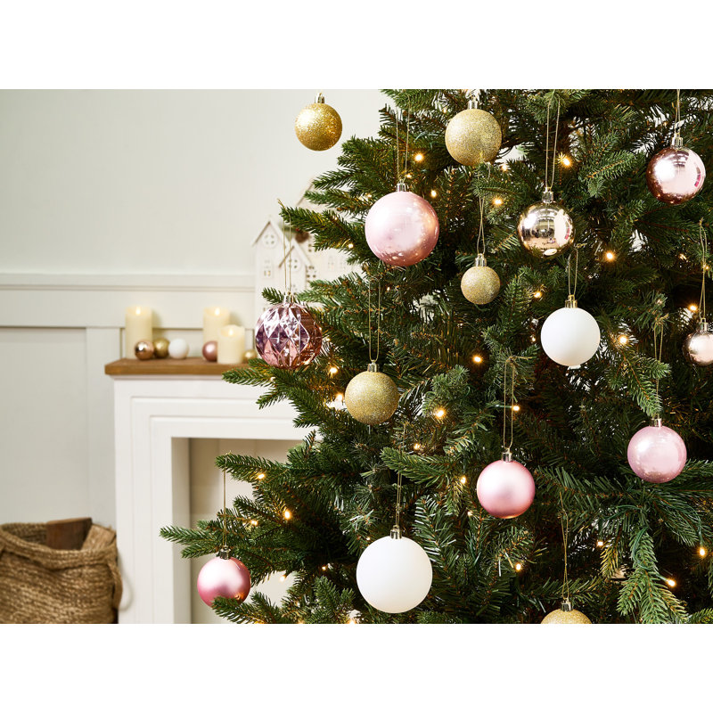 9cm Solid Colour Plastic / Acrylic Bauble
