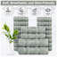 20-Piece Luxury Cotton Towel Set | Soft, Cosy Family Bale Set with 2 Bath, 2 Hand, 16 Face Towels for Ultimate Comfort-120825223