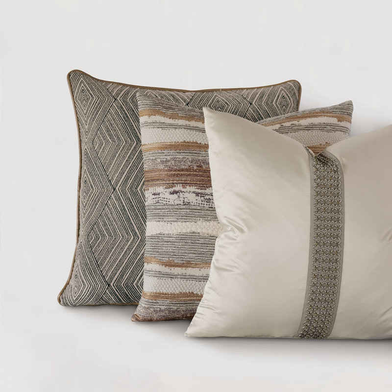 Silvio Square Pillow Cover & Insert