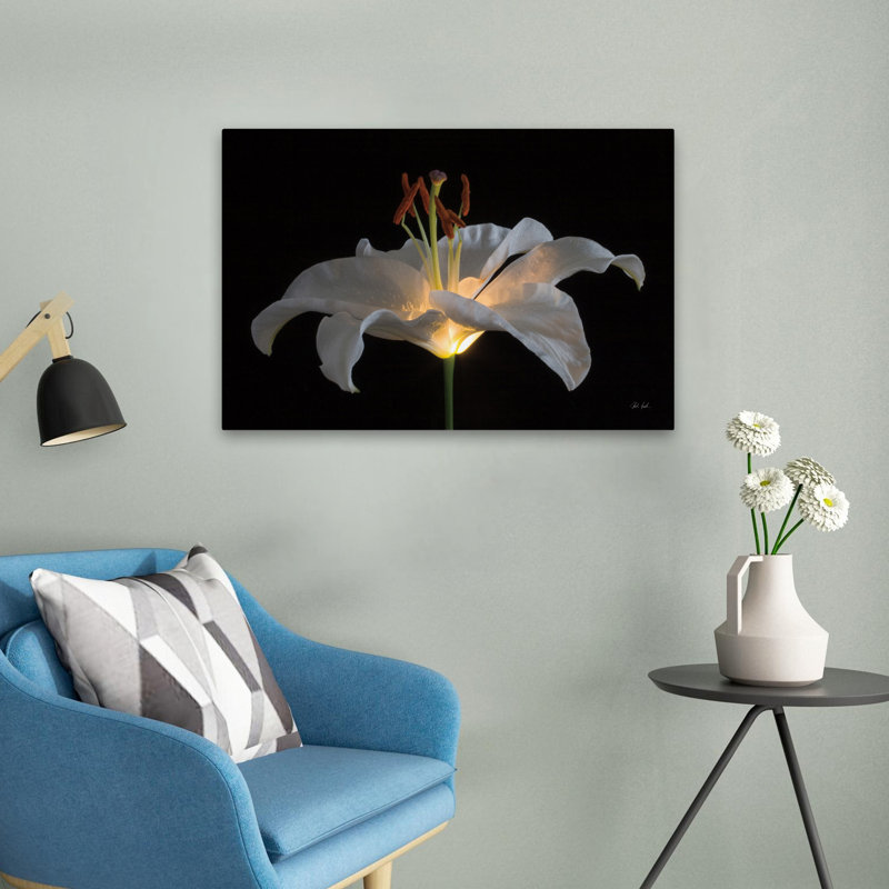 Fleurs florales - lis clair, H 16 po x l 24 po