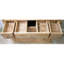 Frederick Solid Oak 1000mm Free-Standing Vanity Unit with Basin & Faucet