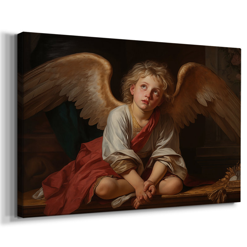 Angels From Above-LXV III - Gala Cavas, 8 x 12