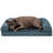 Plush & Suede Memory Foam Sofa Style Pet Bed-1458577986-1458577988