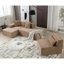 3 Seater Modular Upholstered Sofa with Loveseat-129483626-129483415