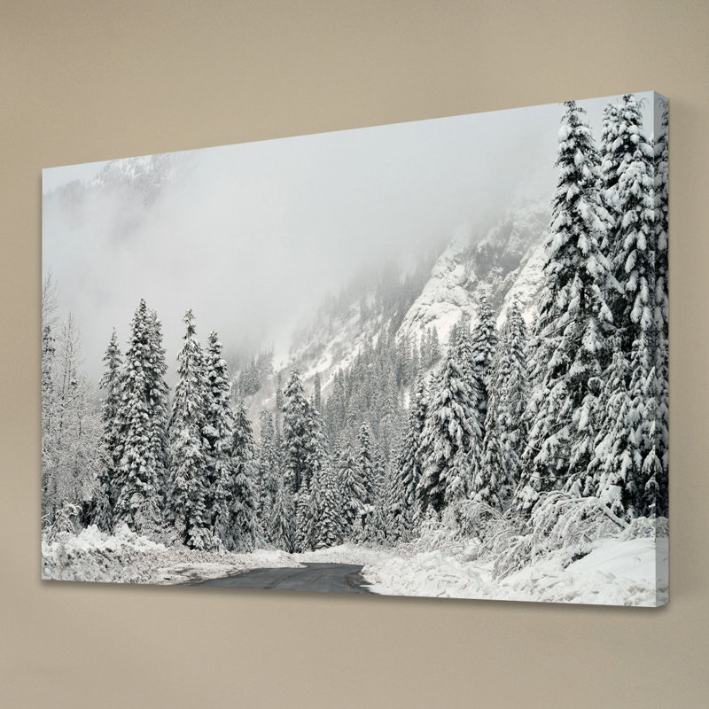 Winter Wonderland by Robert Dickinson - Wrapped Canvas Print, 76cm H x 114cm W x 4cm D