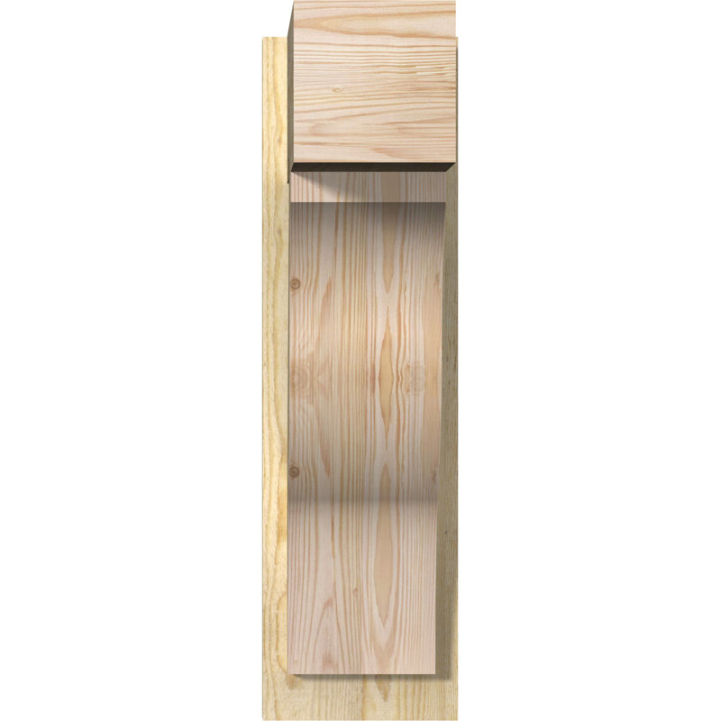 Jeu de blocs Funston, 8" W Douglas Fir (Rough Sawn), P 16 po x H 28 po