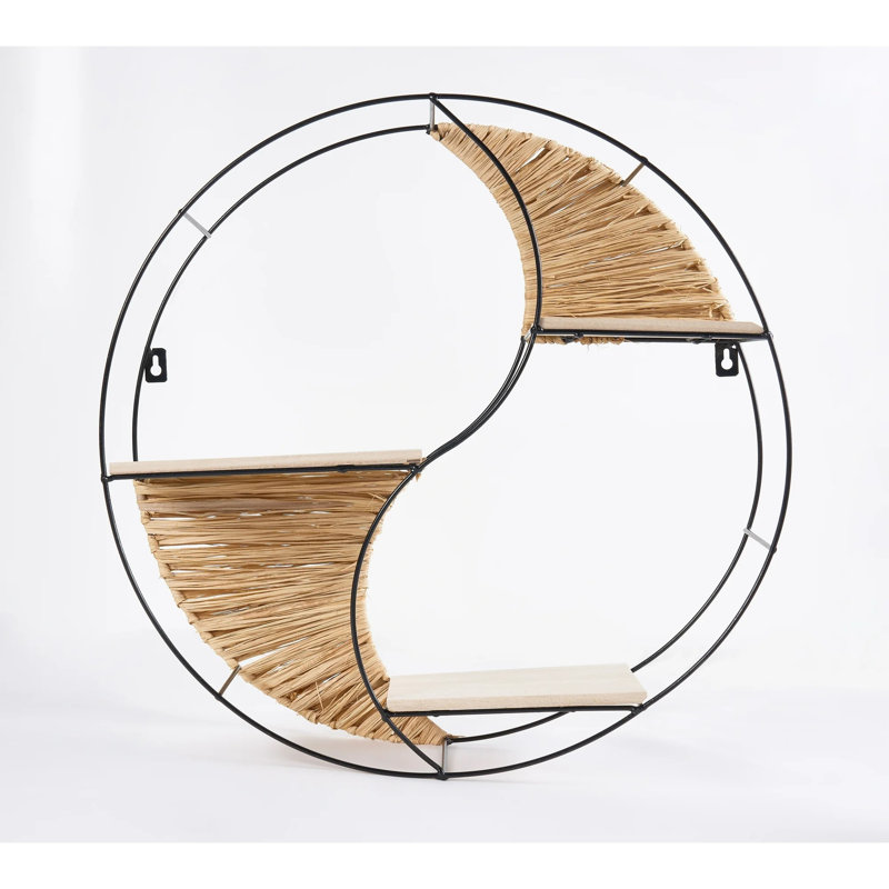  Yin Yang Floating Shelf