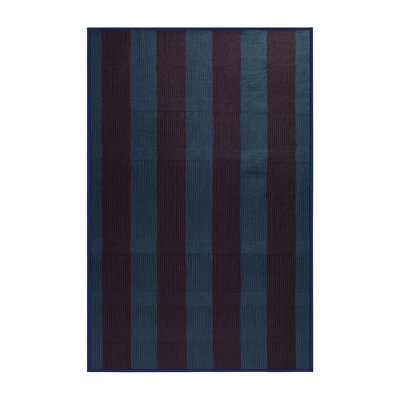Tapis mauve lavable à la machine