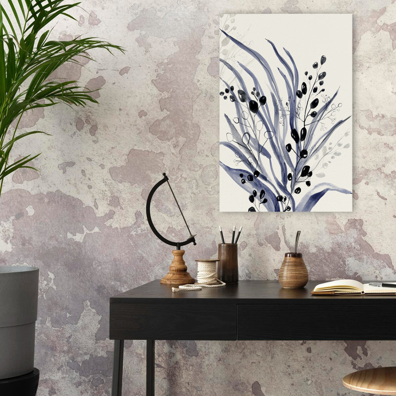 Sea’S Secrets Floral and Botannical Nature, H 24 po x l 16 po