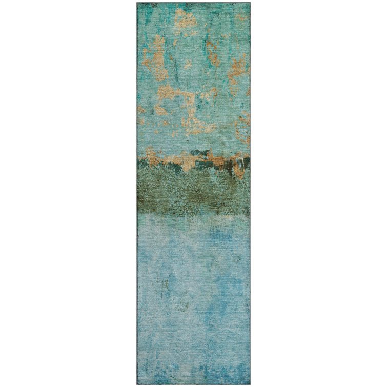 Premium Machine Washable Meidell AMF1716 Abstract Rug