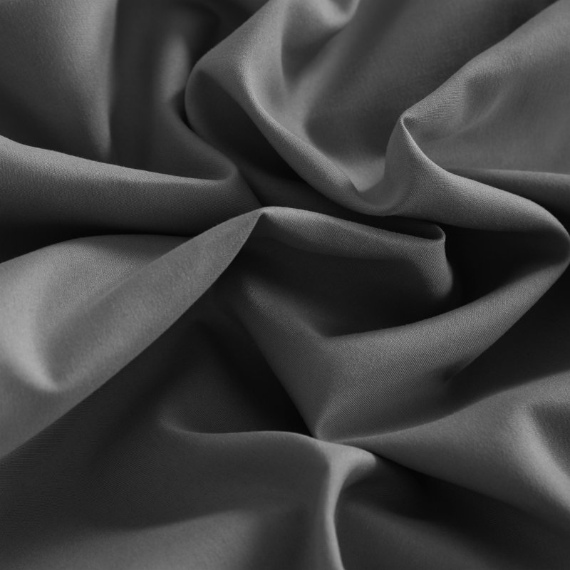 Fitted Bed Sheet Only, 1800 Brushed Microfiber Deep Pocket Fitted Sheet - NTBAY, California King Fitted Sheet, Dark Gray