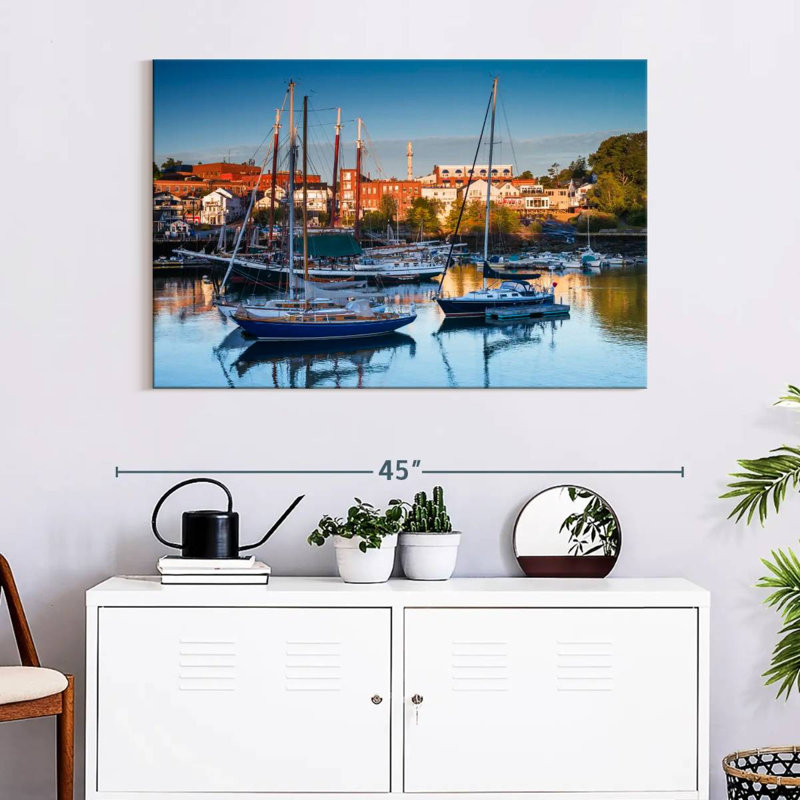 Nicci Camden Harbor, Maine, H 26 po x l 39 po
