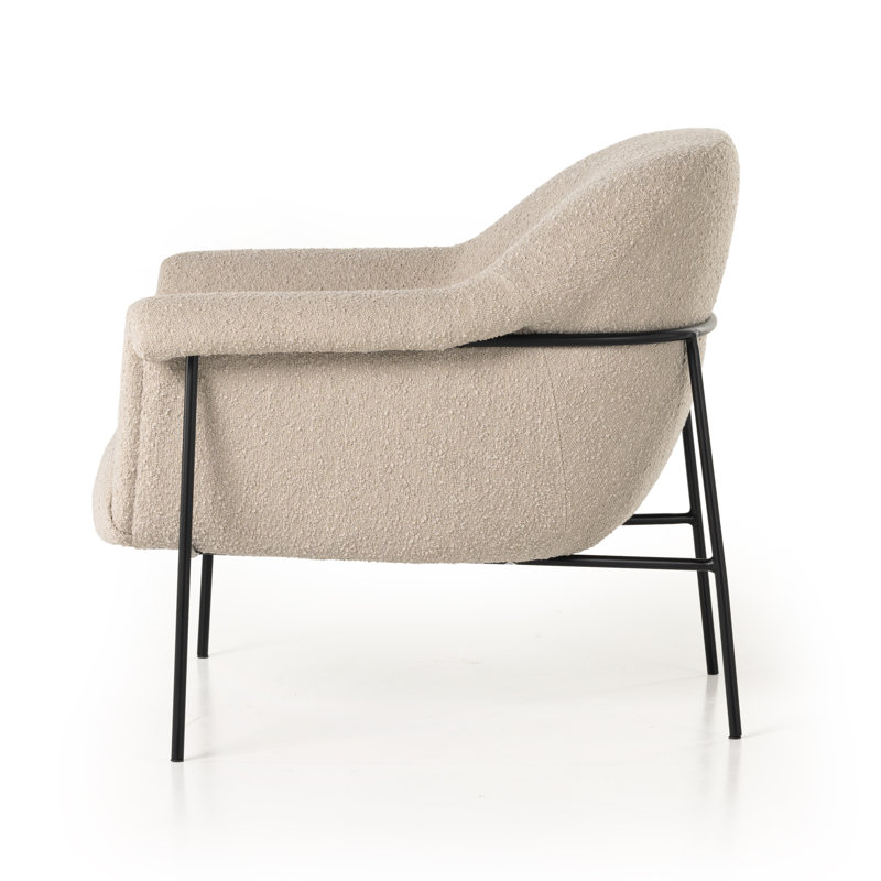 Suerte Boucle Armchair, Knoll Sand