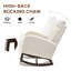 Chaise berçante avec repose-pieds Teedy-227987057