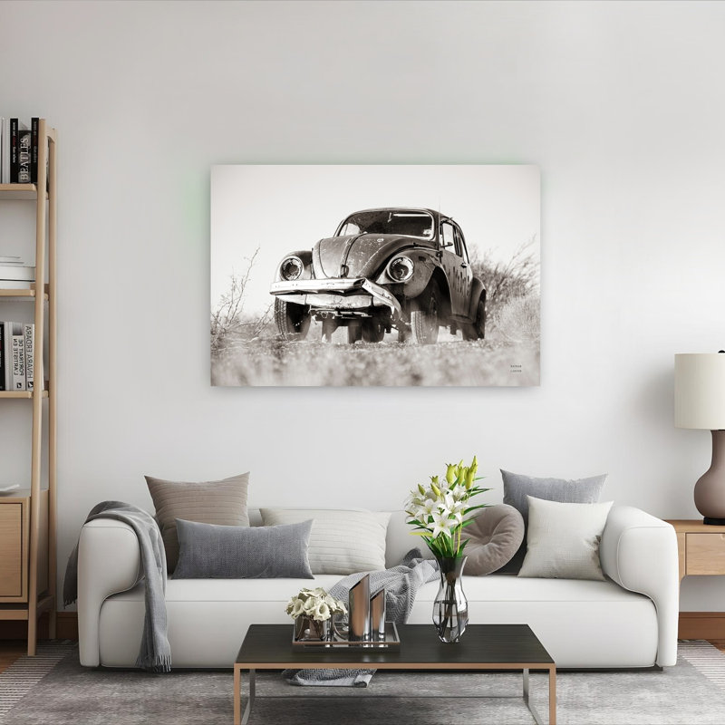 Punch Buggy Bw, 40" H x 60" W