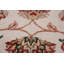 Tapis décoratif floral ivoire indien Agra 3 x 5
